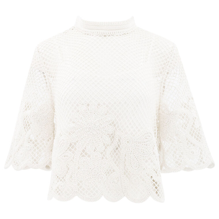 Amaani Lace Tee image number null