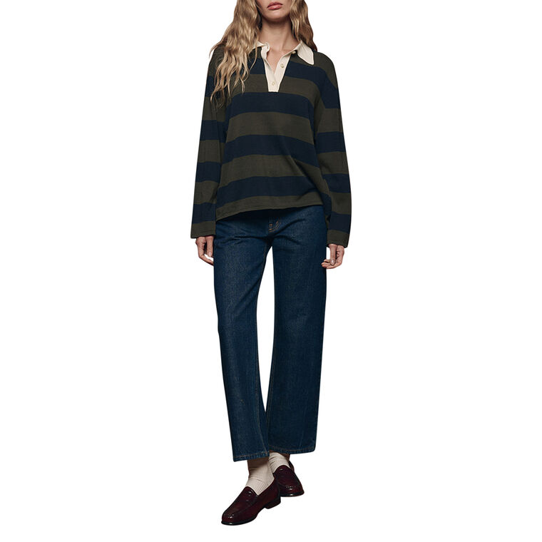 The Academy Polo Sweater image number null