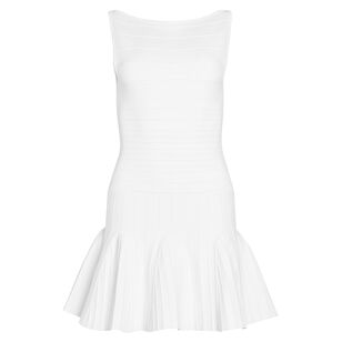 Audrina Sleeveless Knit Mini Dress
