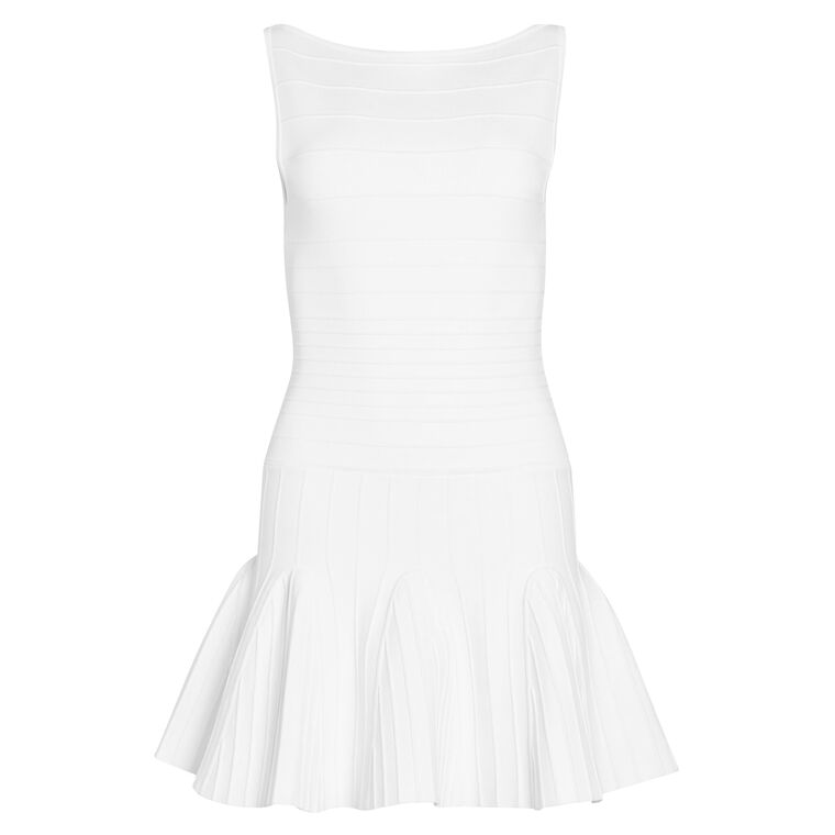 Audrina Sleeveless Knit Mini Dress image number null