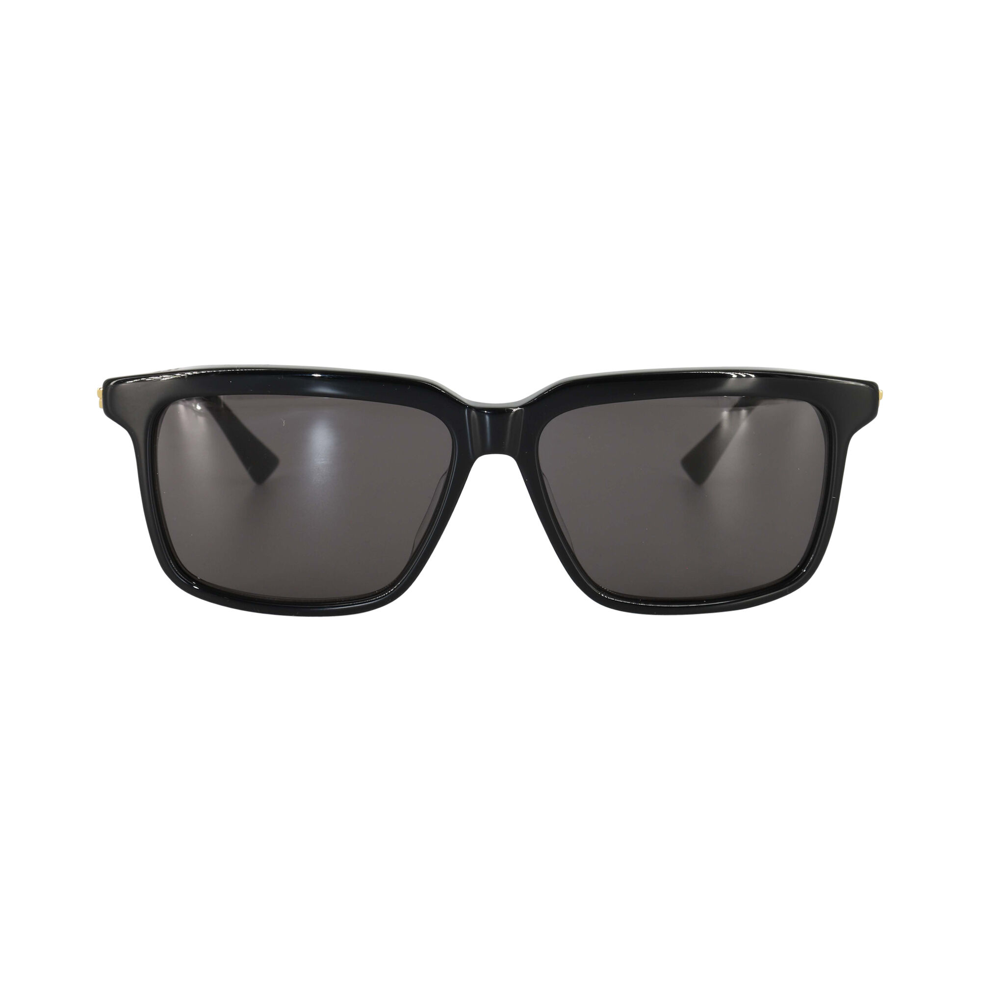 小物 temple  Bottega Veneta Bottega Veneta Rectangular Gold Temple Sunglasses | Tootsies