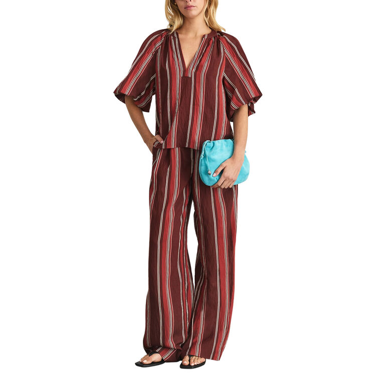Jodi High-Waisted Wide-Leg Pants image number null