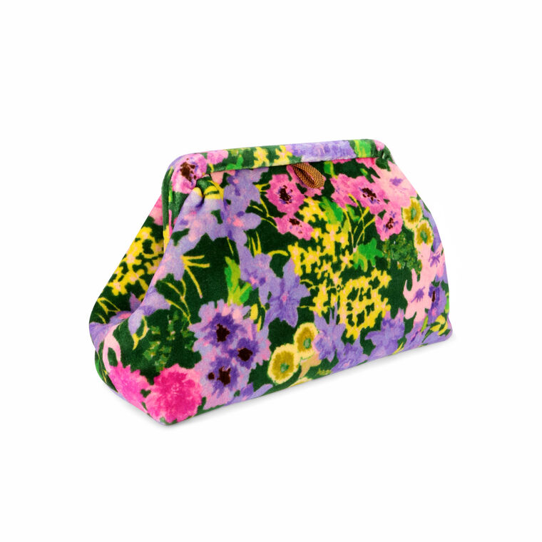 Liette Velvet Clutch image number null