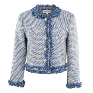 Asuka Cropped Fringe Jacket