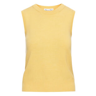 Virgin Wool Solid Tank Top