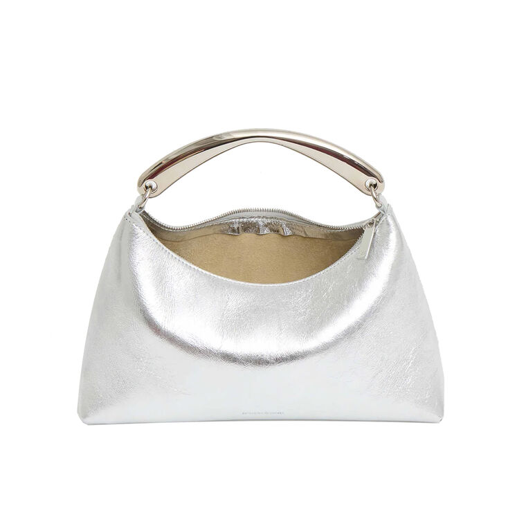 Rhea Metal Top Handle Bag image number null