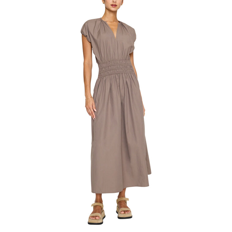 The Mina Short Sleeve Midi Dress image number null