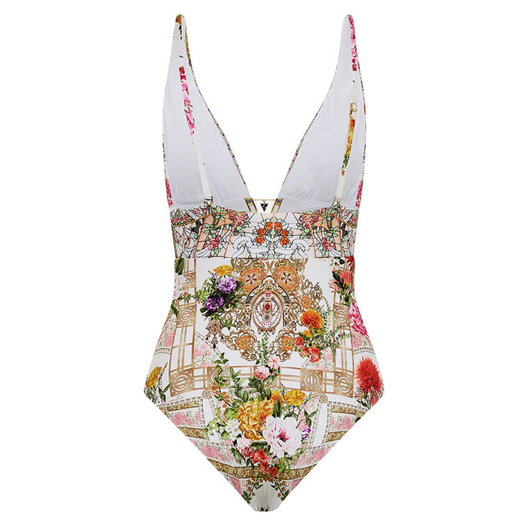 High Tri One Piece With Front Trim image number null