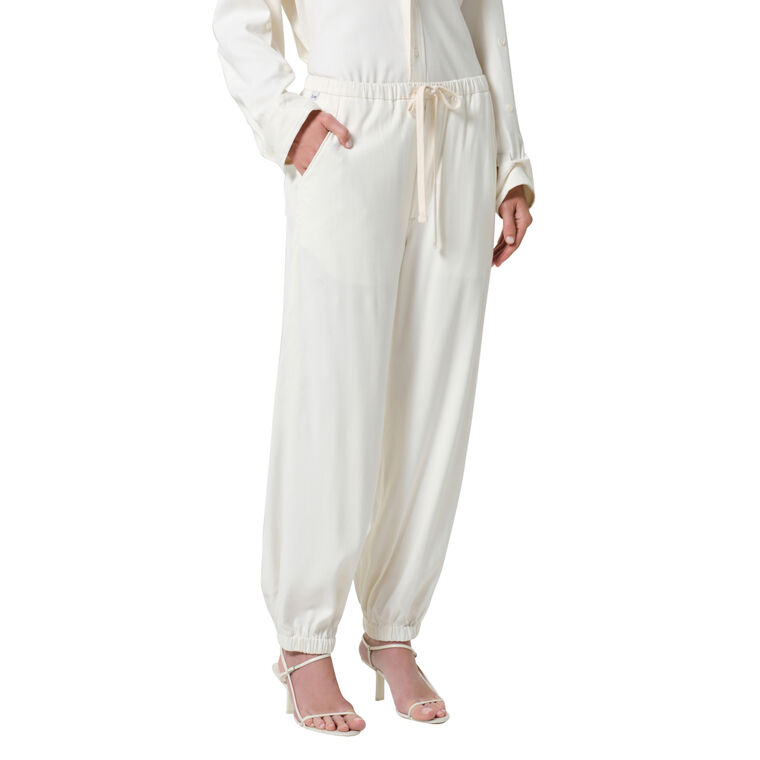 Bubble Drawstring Pull-On Joggers image number null