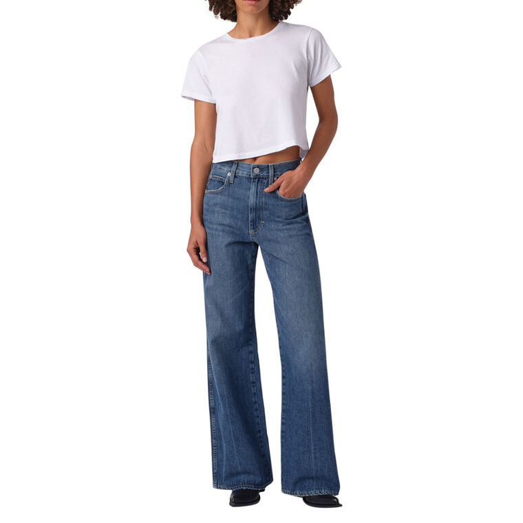 Frida High Rise Wide Leg Jean image number null