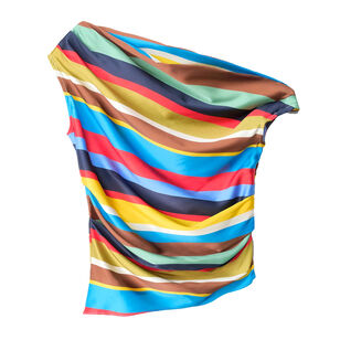 Phare Off-The-Shoulder Silk Top