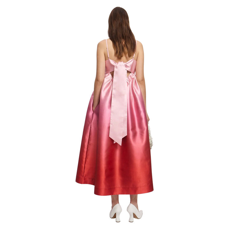 Inez Ombre Sleeveless Midi Dress image number null