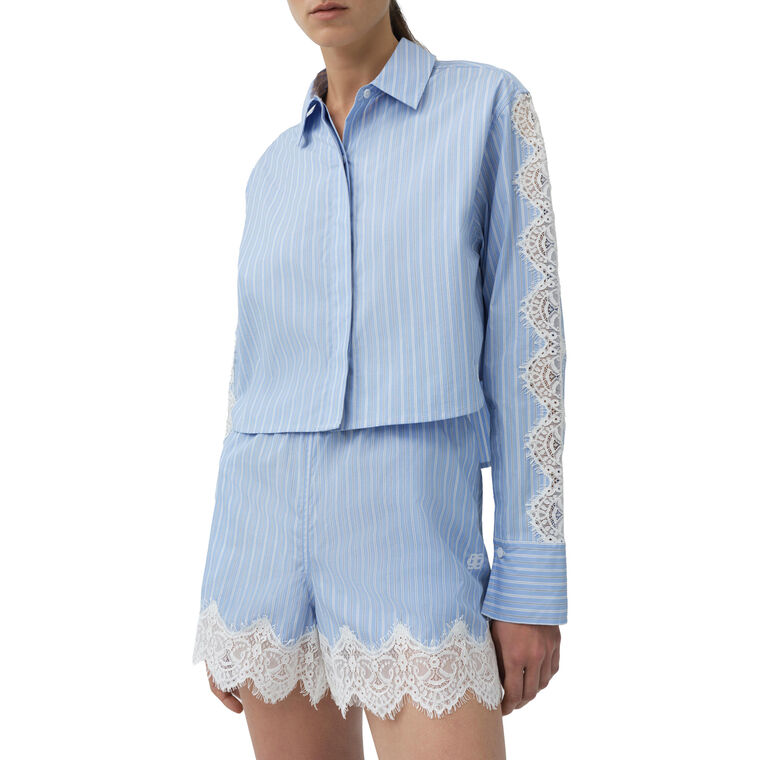 Renata Cropped Shirt image number null