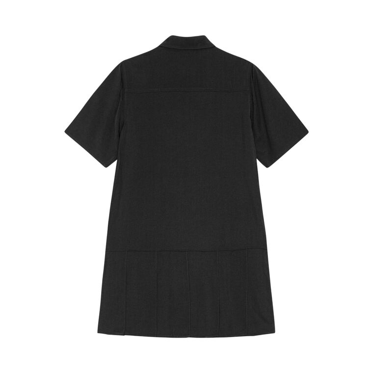 Viscose Twill Mini Dress image number null