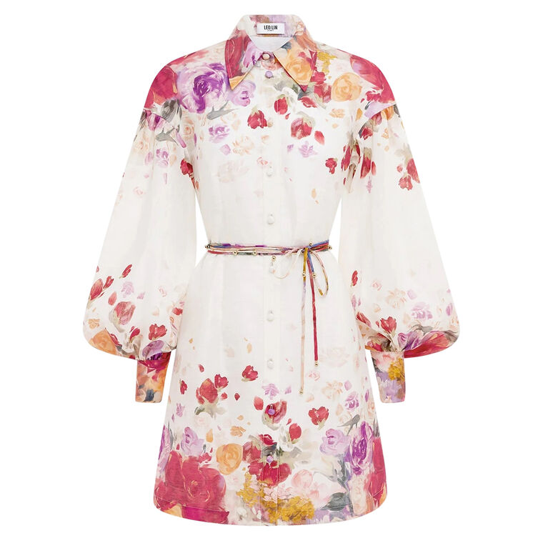 Juliana Shirt Mini Dress image number null