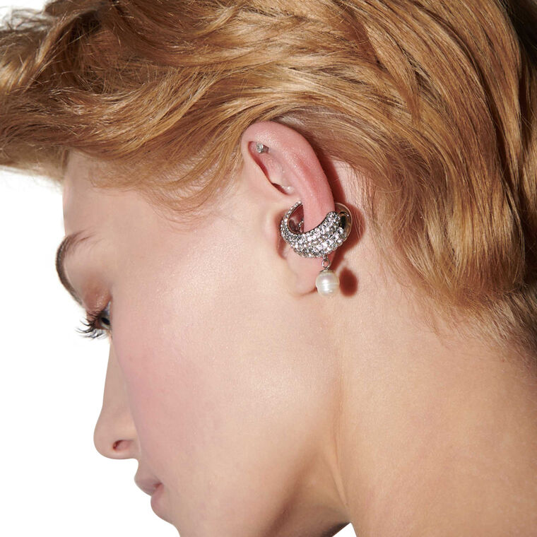 Bailey Pave Ear Cuff image number null