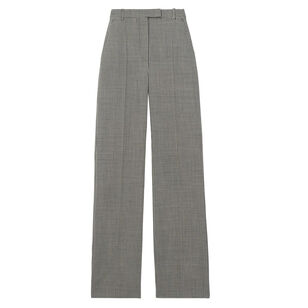 High-Rise Gingham Tailoring Straight-Leg Trouser