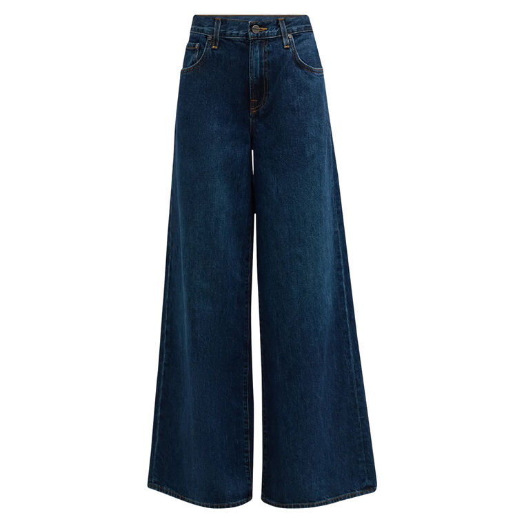 Tiny Dancer Mid-Rise Wide-Leg Jean image number null