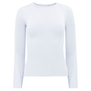 Quincy Long Sleeve Fitted Crewneck Tee