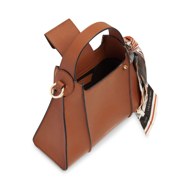 Arkshell Leather Top Handle Bag image number null