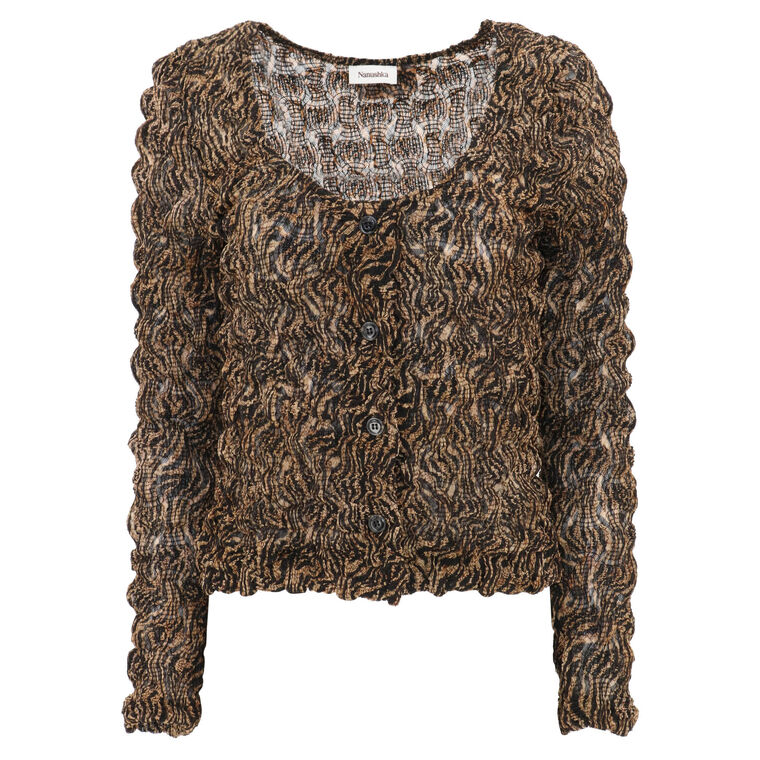 Rosine Cropped Cardigan image number null