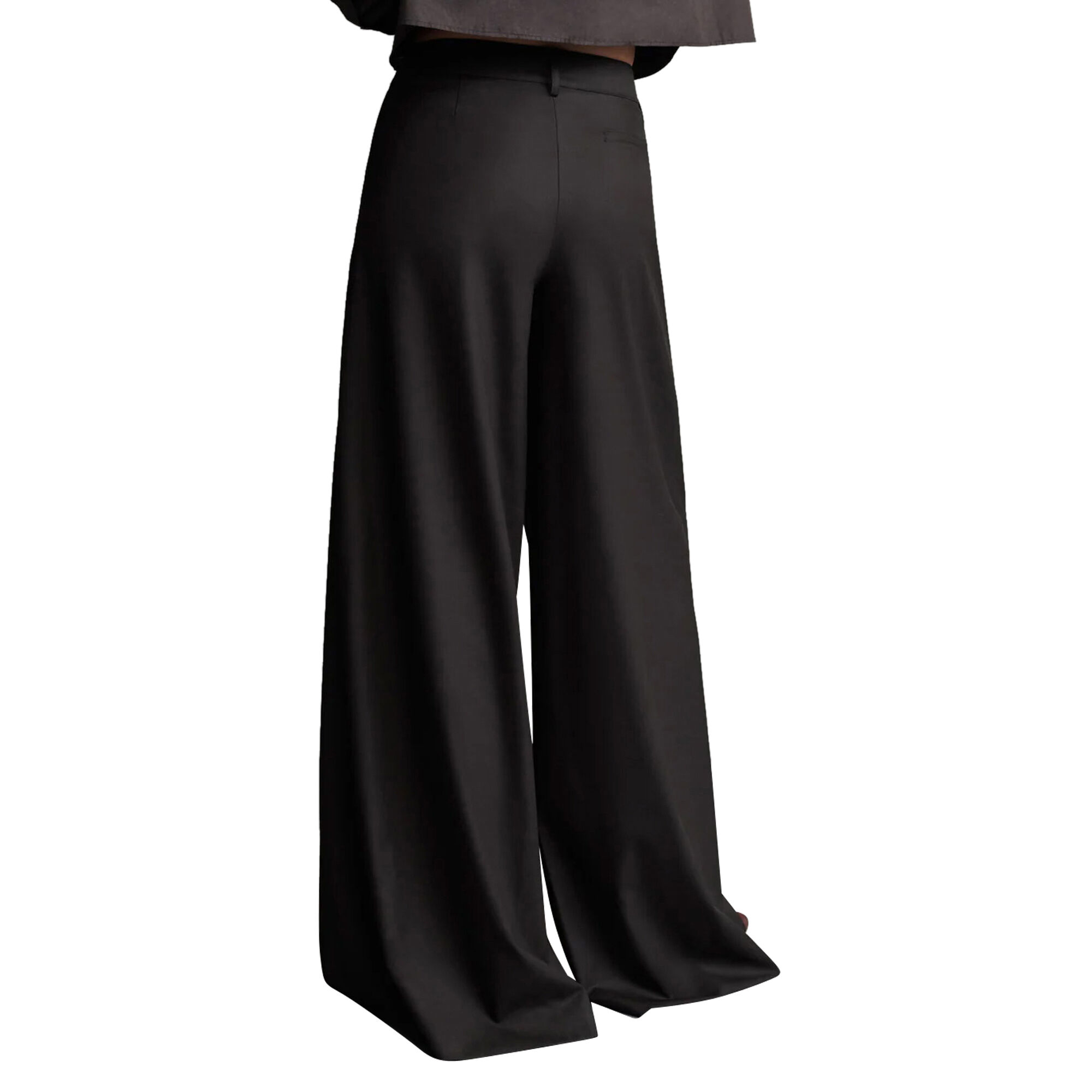 パンツ・ボトムスその他 IONSEOUL Mary three tuck wide slacks JE1224 Didi Wide Leg Pant In Italian Wool Twill