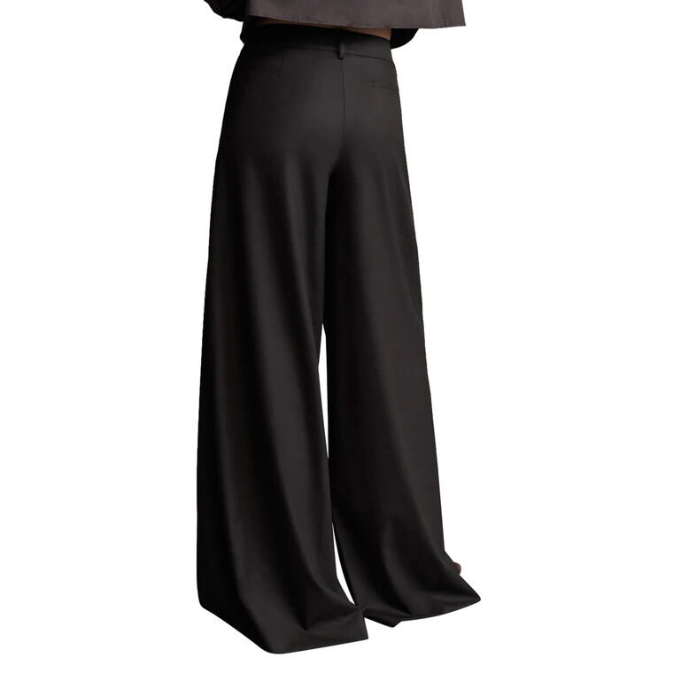 Didi Wide Leg Pant In Italian Wool Twill image number null