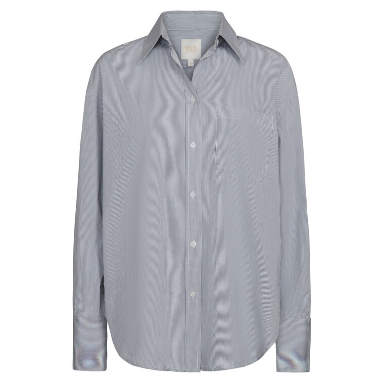 Big Joe Oversized Poplin Shirt image number null