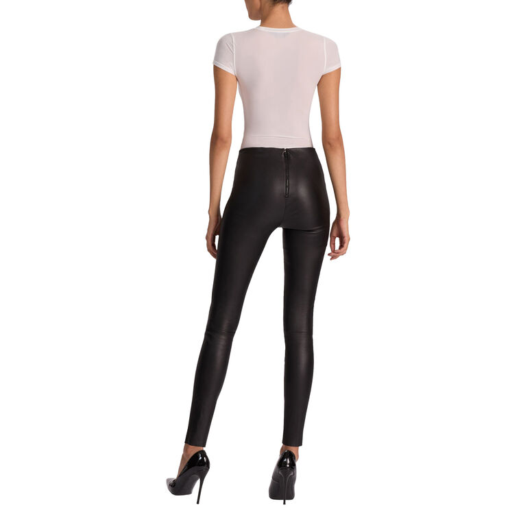 Lennox Fitted Leather Legging image number null