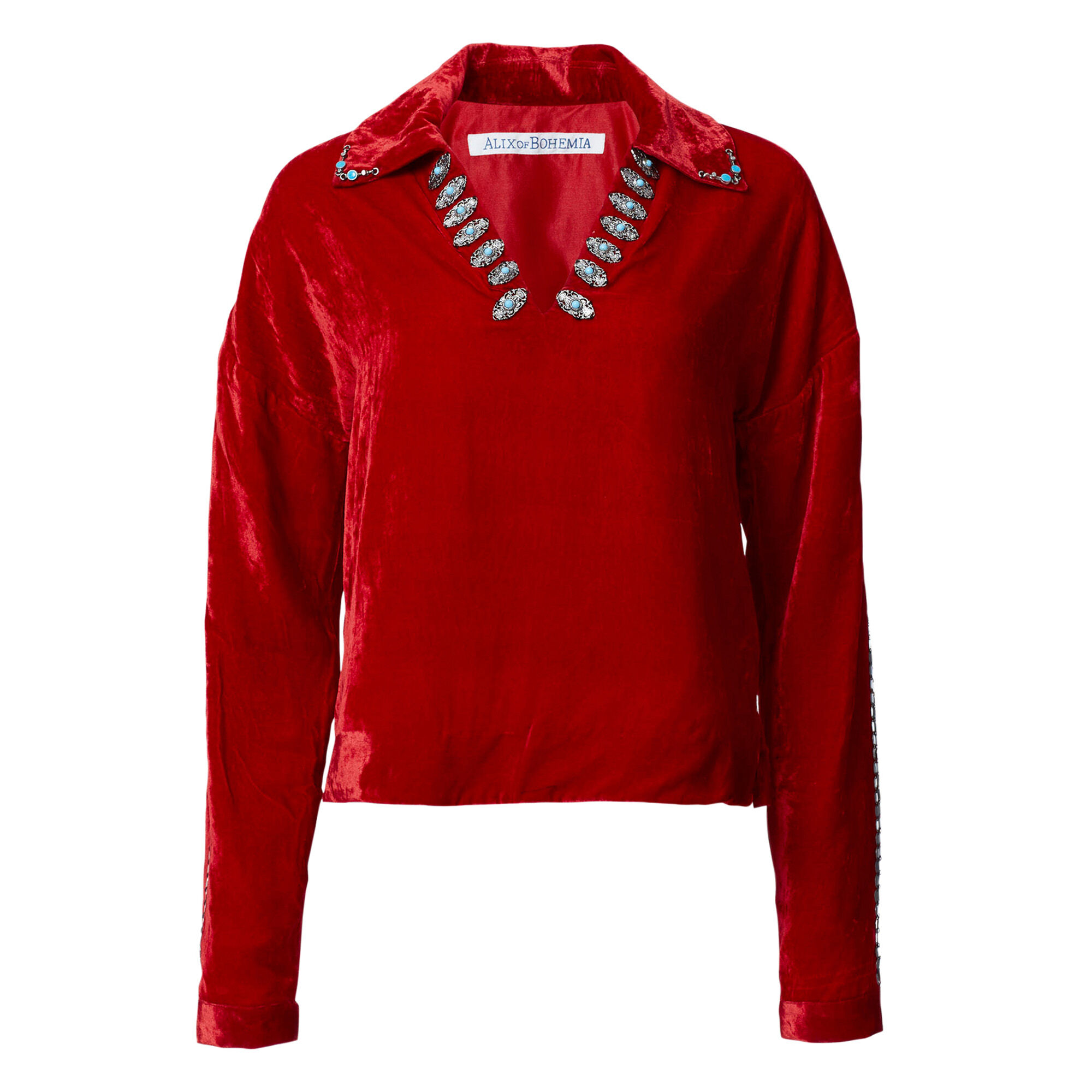 【国産】 Dylan Velvet Tunic トップス