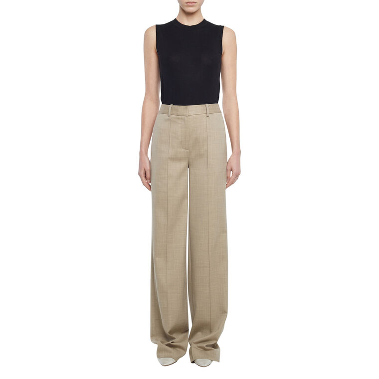 Wyatt Straight-Leg Pant In Tropical Wool image number null