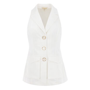 Lisa Stretch Cotton Vest
