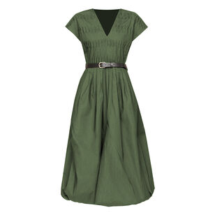 Sullivan Sportswear Belted Bubble Dress