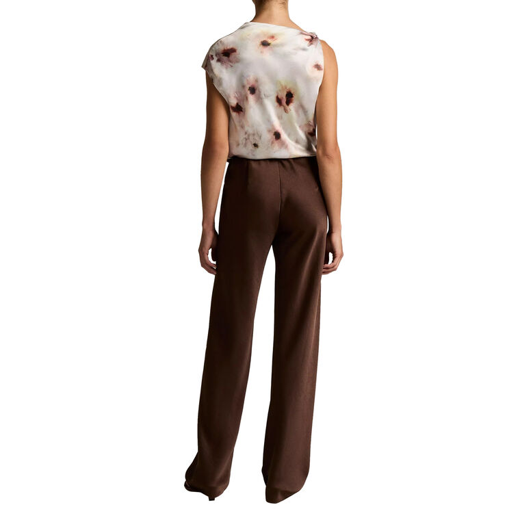 Colette High-Rise Fluid Satin Bias Pant image number null