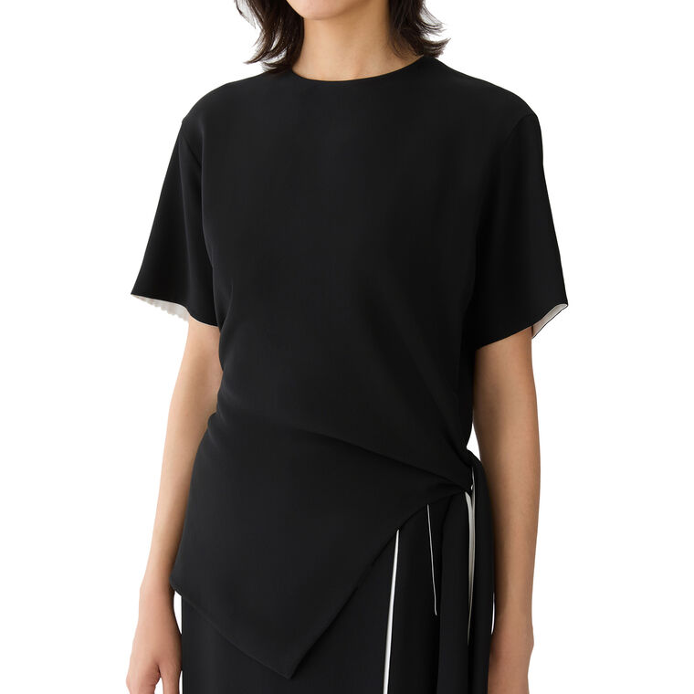 Side Tie Blouse image number null