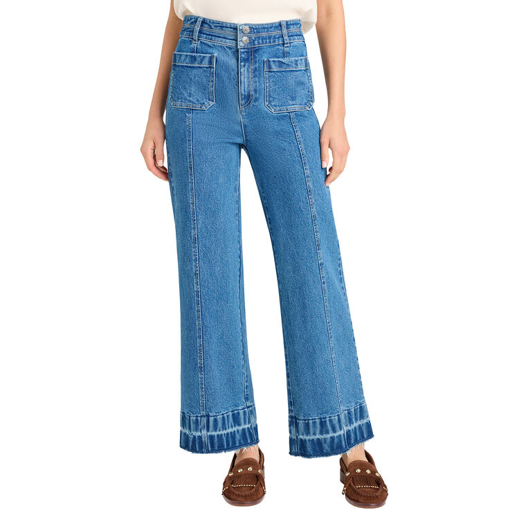 Dorothea Wide-Leg Jean image number null