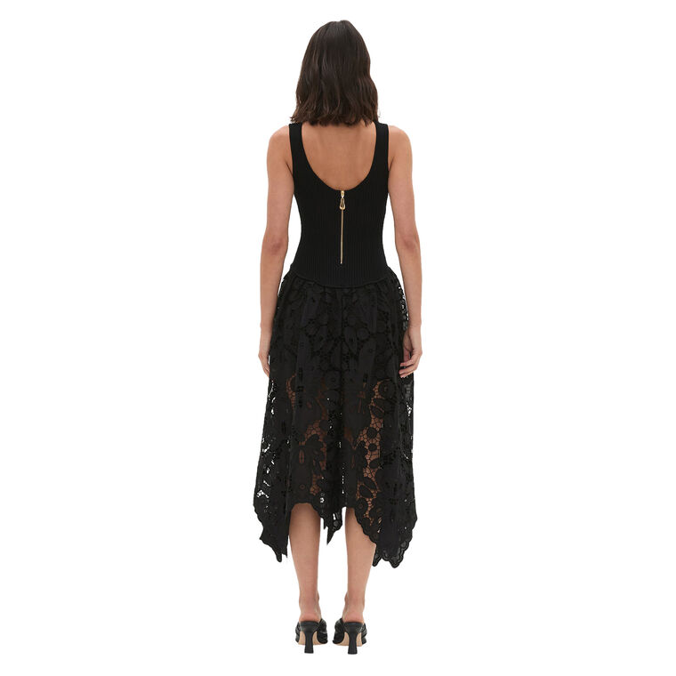 Atlas Sleeveless Knit Midi Dress image number null
