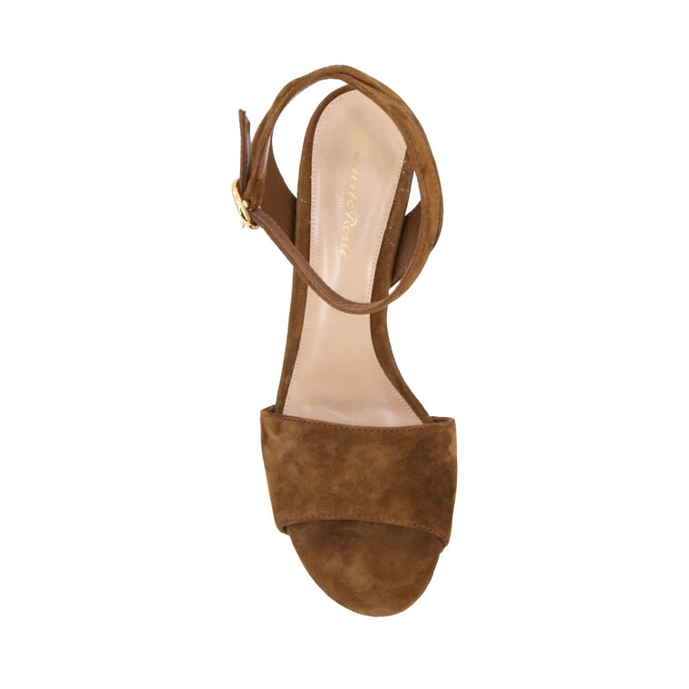 Suede 70mm Platform Sandal image number null