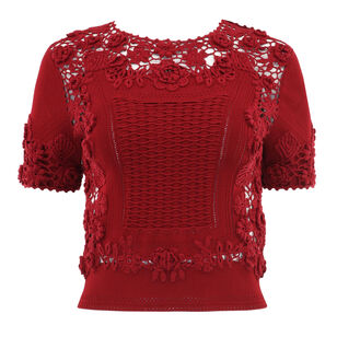 Stella Short Sleeve Knit Top