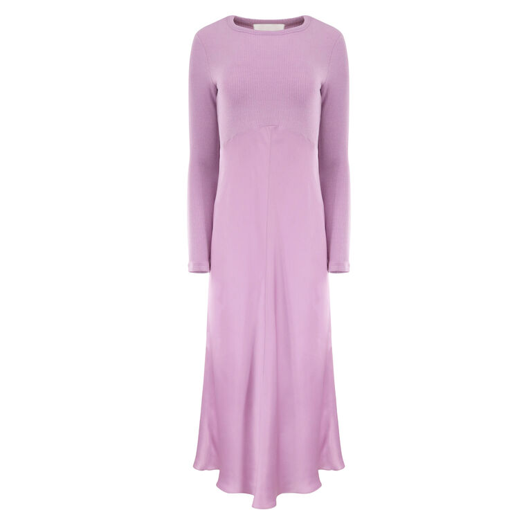 Lara Long-Sleeve Midi Dress image number null