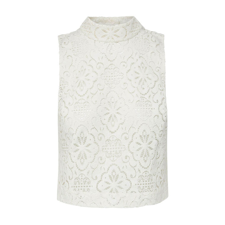 Katmai Floral Lace Top image number null