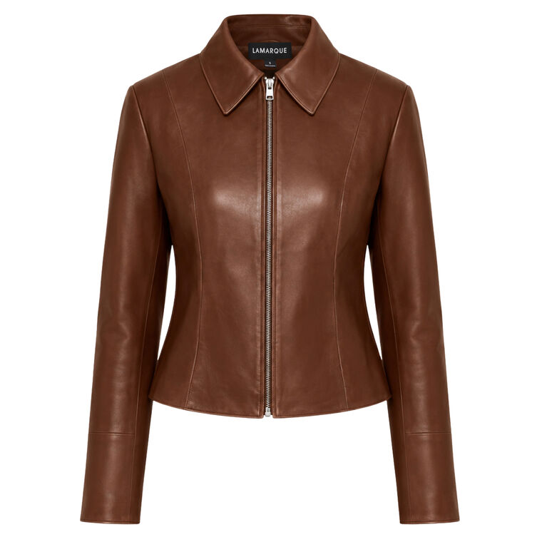 Oceana Leather Jacket image number null