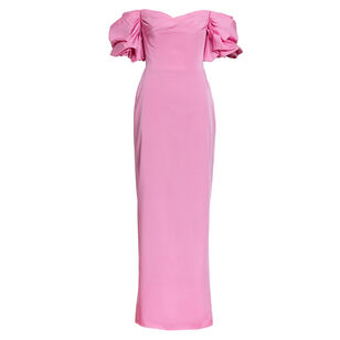 Tess Off-The-Shoulder Puff Sleeve Gown