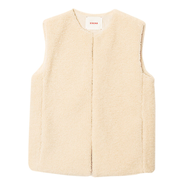 Thea Teddy Sherpa Vest image number null
