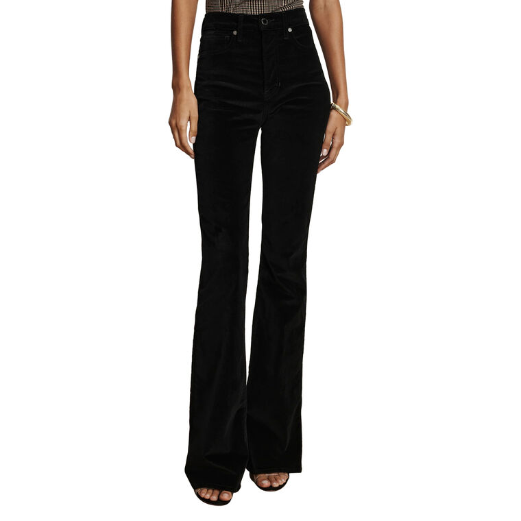 Beverly Velvet Skinny Flare Jean image number null