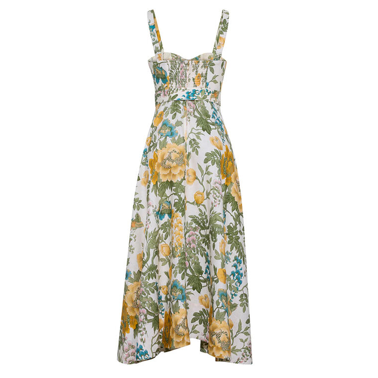 Calypso Sleeveless Belted Midi Dress image number null