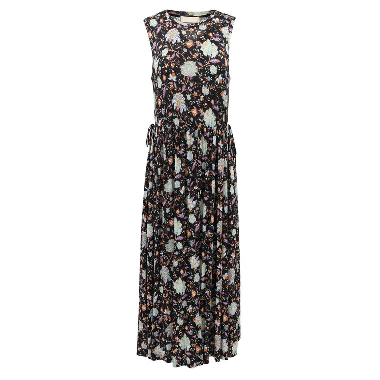 Clea Printed Midi Dress image number null