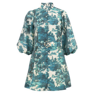 Valencia Belted Mini Dress