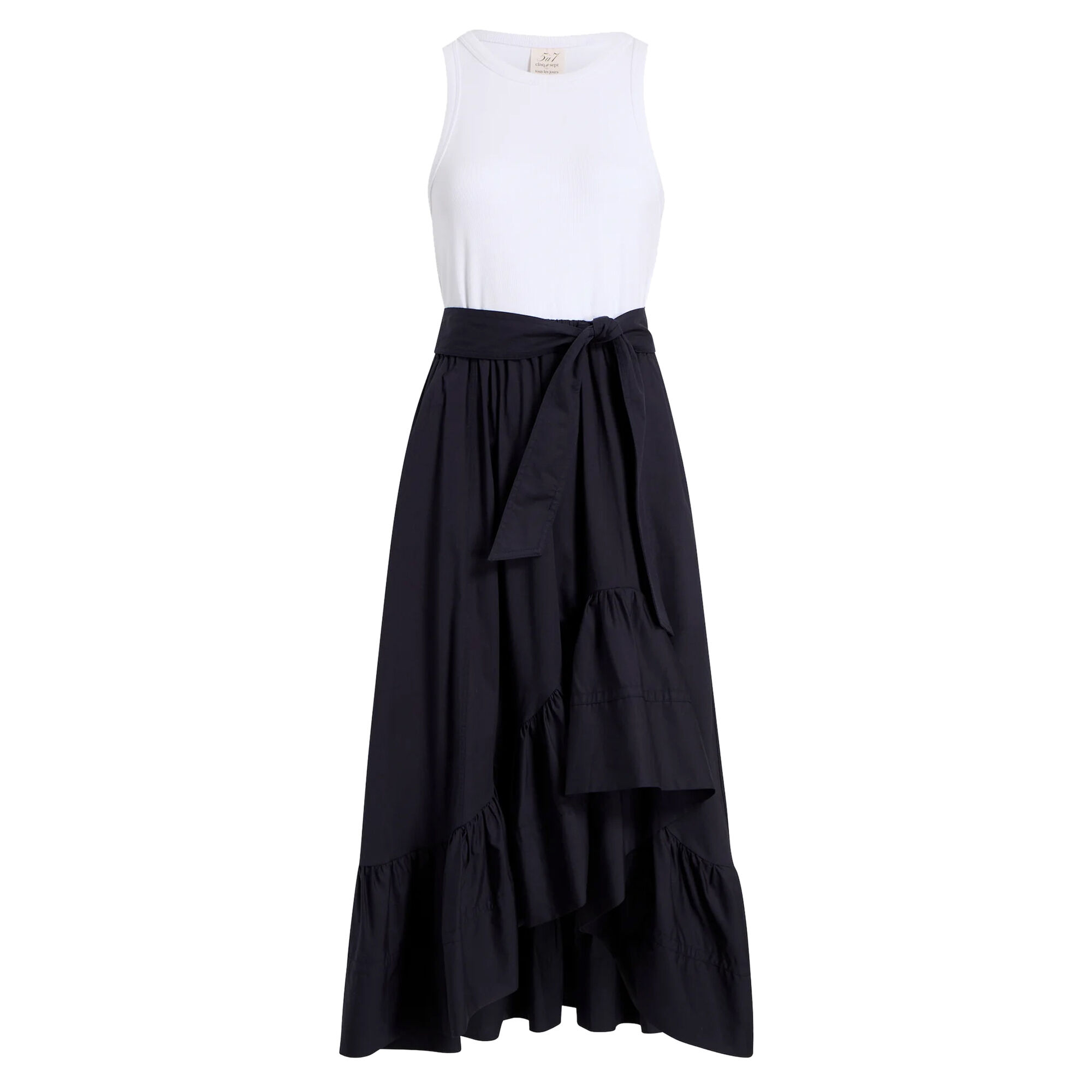 【代引き不可】 Zayla Sleeveless Dress Midi Belted ワンピース