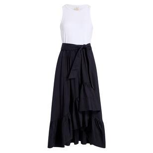 Zayla Sleeveless Belted Midi Dress